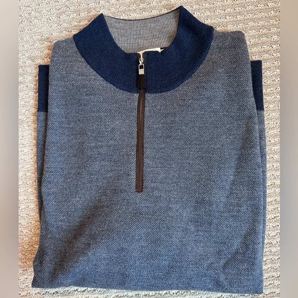 Peter Millar Men’s 100% Merino Wool Sweater